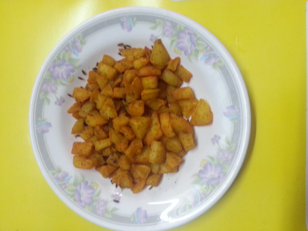 Simple Aloo fry Uma's Recipes Corner!